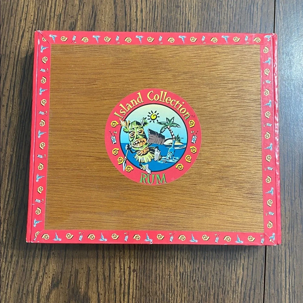 Island Collection Rum wooden cigar boxes